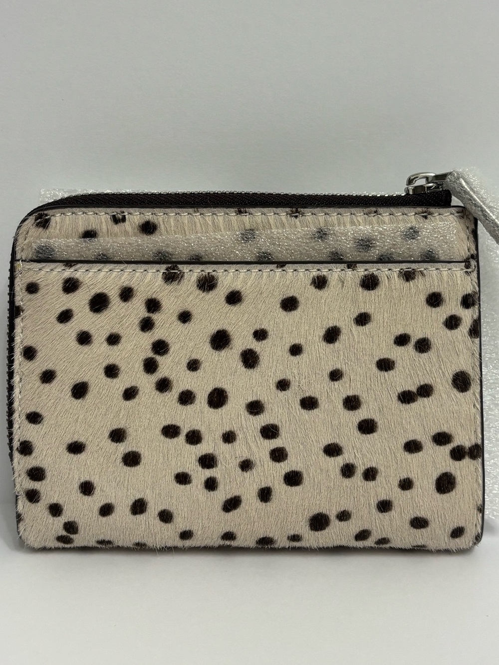 NWT kate spade Haircalf Small L-zip Wallet - Picture 6 of 8